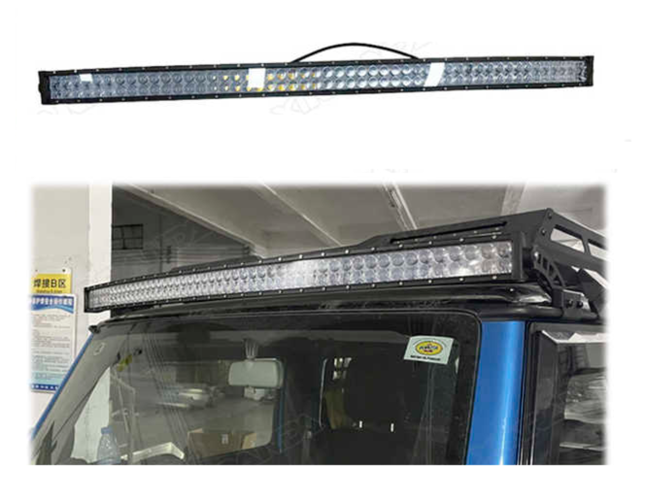 Suzuki Jimny 52 Inch LED Lightbar and Brackets for 2019-2025 Models