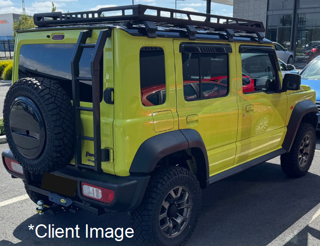 5 DOOR Jimny Roof Rack and Ladder for New Generation 5DR Models