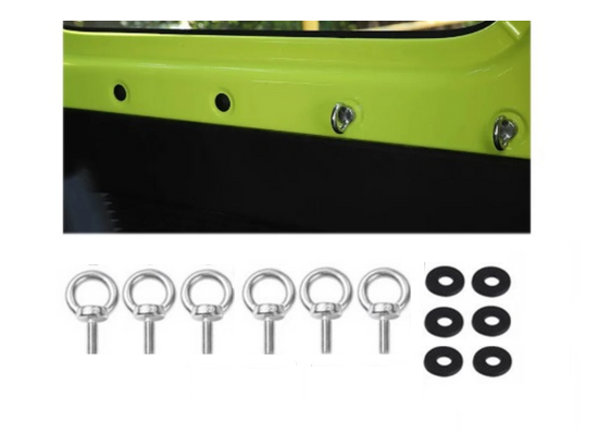 Set of Handy Suzuki Jimny Rear Screws for Better Organisation for 2019-2025