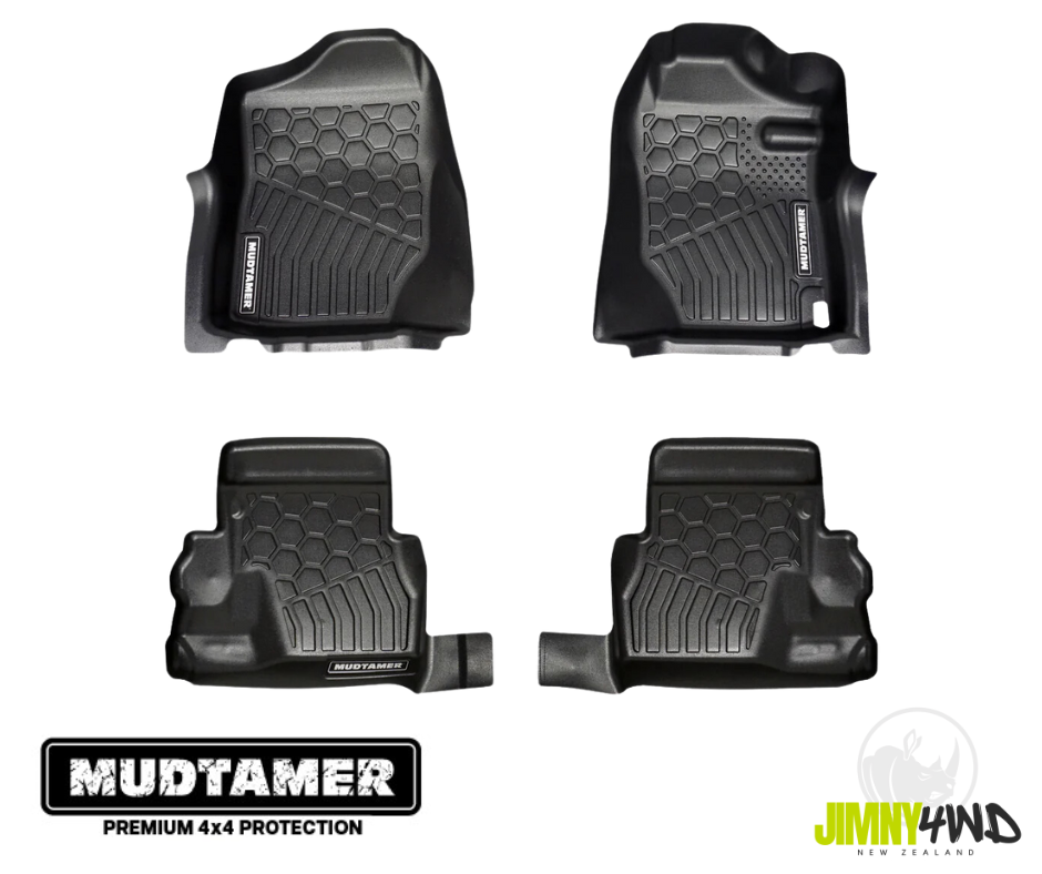NEW - FULL Set of MUDTAMER Floor Mats for 5SPD Manual Suzuki Jimny's