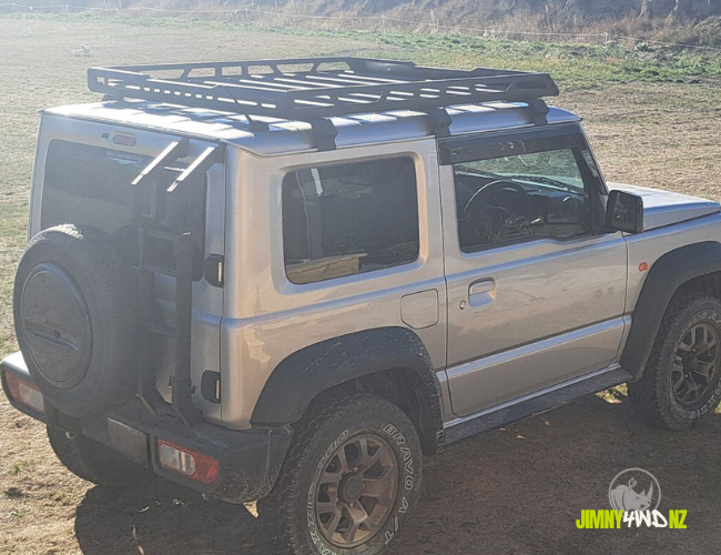 Jimny Rear Ladder Exterior Jimny Accessories – Jimny4WD Accessories