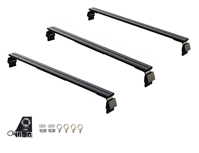 Set of 3 Roof Racks for Suzuki Jimny 5DR XL - Cross Bar Style