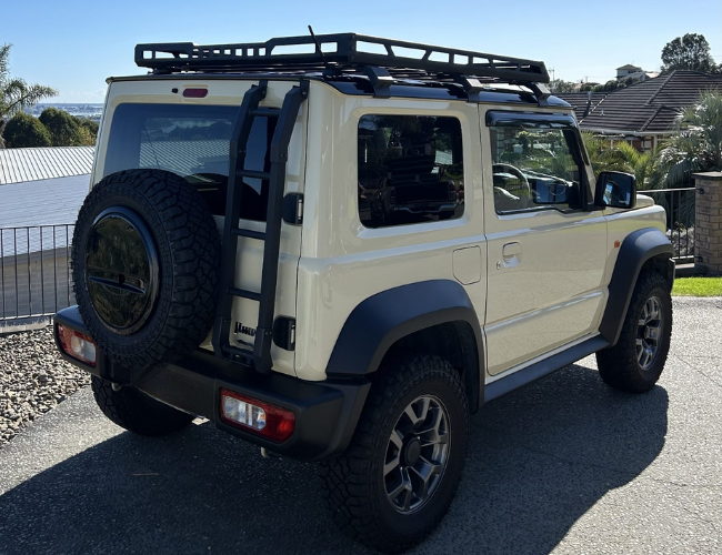 Aluminium Roof Rack & Ladder Combo for Suzuki Jimny 2019-2026