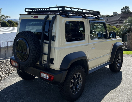 Aluminium Roof Rack & Ladder Combo for Suzuki Jimny 2019-2026