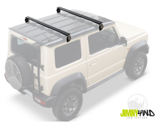 Set of 2 Cross Bar Roof Racks for Suzuki Jimny 2018-2025