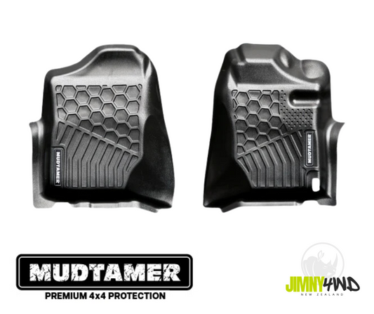 NEW - FRONT Set of MUDTAMER Floor Mats for 5SPD Manual Suzuki Jimny's
