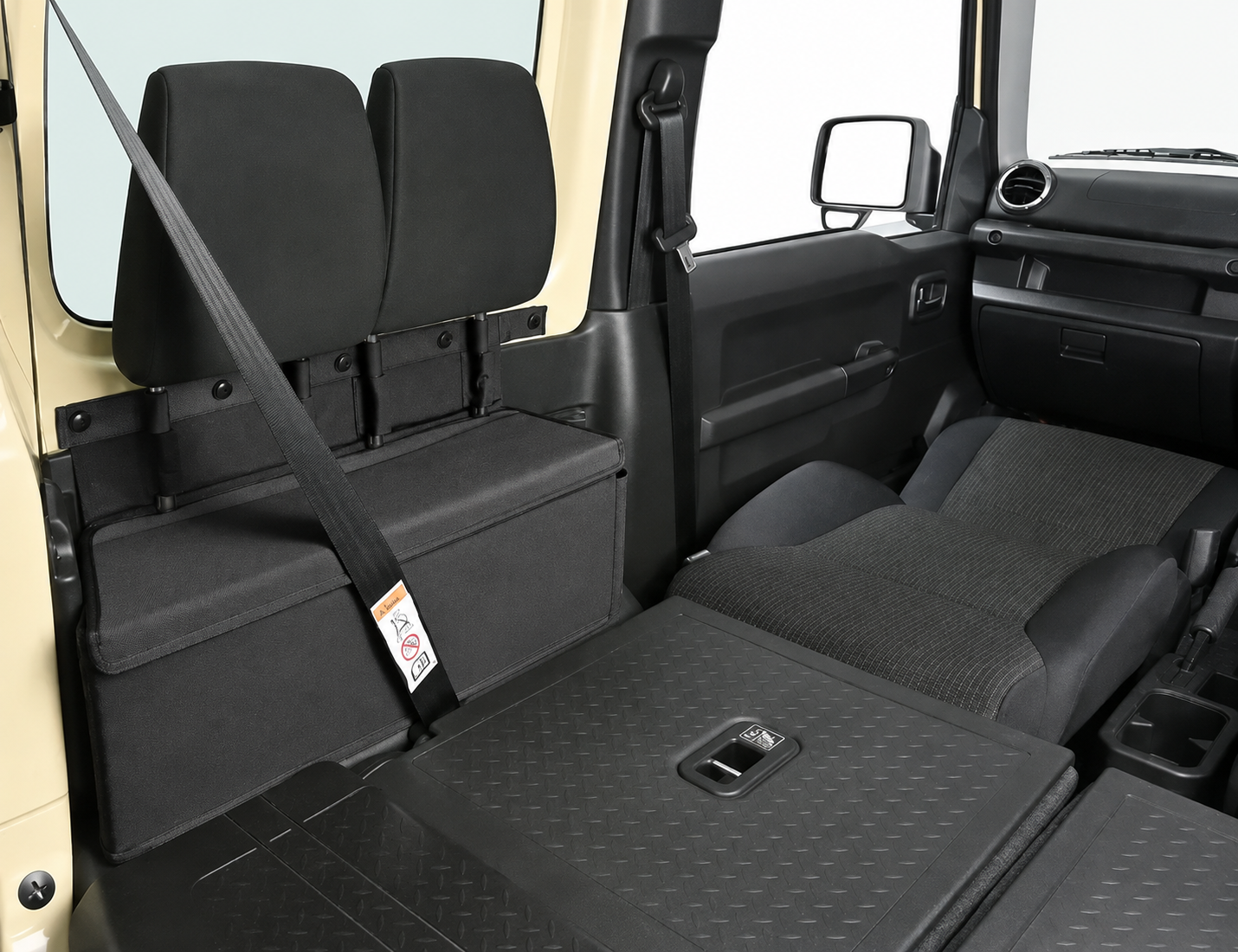 Pair Of Suzuki Jimny Rear Storage Compartments for your JB74 2019-2026 Jimny
