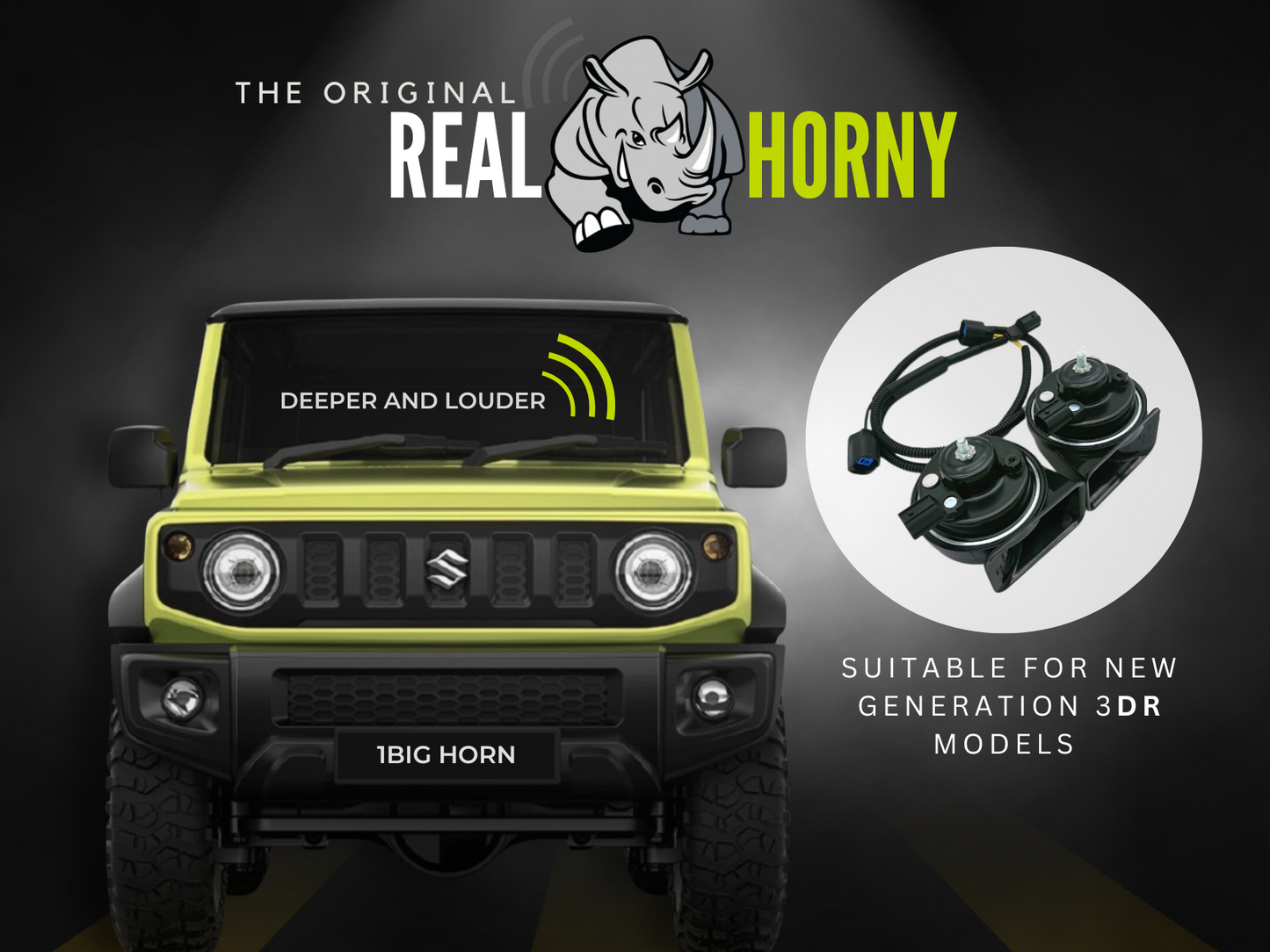 The Real Horny Horn Upgrade for Your 4th Generation Suzuki Jimny